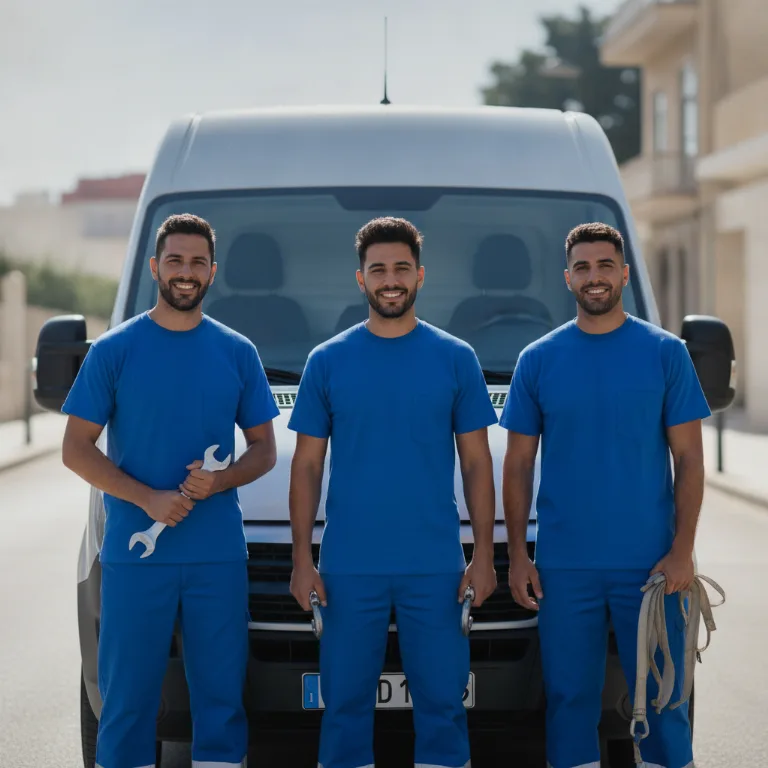 Grúa equipo en Barcelona